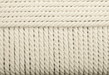 Fototapeta Maki - Heavy, white coiled rope.