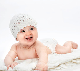 Wall Mural - little child baby