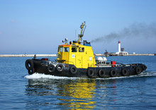 Yellow Tugboat