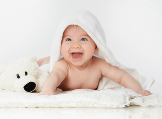 Wall Mural - little child baby