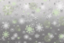 Green Snowflakes