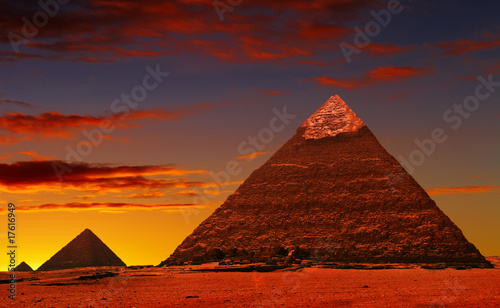 Plakat Fantazja piramidy