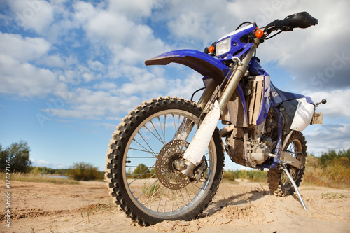 Naklejka na szybę Off-road motorbike