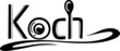 Koch, Teller, Kochen, Kochlöffel, Logo