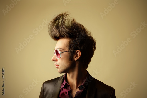 Nowoczesny obraz na płótnie weird hair