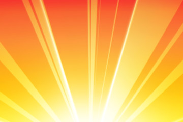 Sticker - Sun background