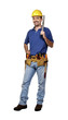 © tiero - manual worker with spirit level