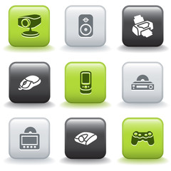 Sticker - Icons with buttons 21