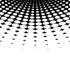 Poster - White Vector Dots