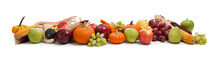 Arrangement Of Fall Fruits And Vegetables