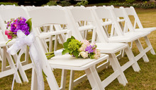 Chairs At A Wedding
