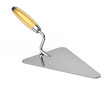 New construction trowel isolated over white