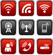 © Vjom - Communication icon set. Vector illustration