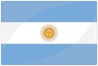 drapeau glassy argentine argentina flag