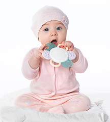 Wall Mural - little child baby