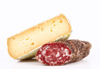 Wall Mural - formaggio e salame