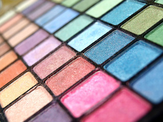 Professional cosmetics colors