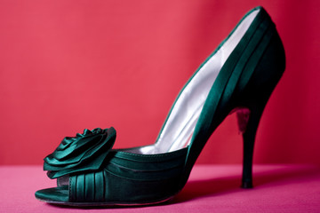 One Green Shoe