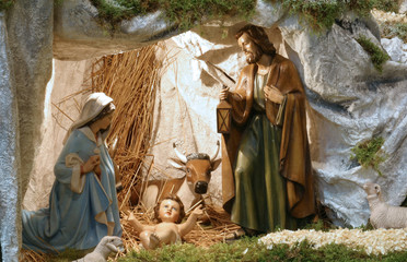 Canvas Print - Nativity Scene