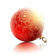 Sticker - christmas ball