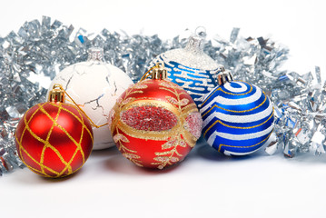 Christmas balls .