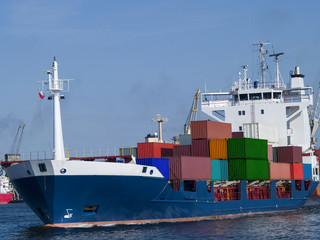 Container Cargo Ship