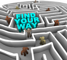 Find Your Way Through A Maze