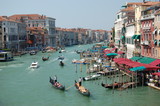 Widok na Canal Grande w Wenecji