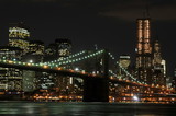 Fototapeta Most - Brooklyn bridge & Lower Manhattan.