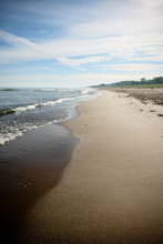 Lake Michigan Shoreline Beach Sand