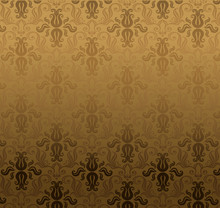 Luxury Brown Ornamental Pattern
