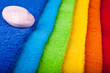 Colour terry towels