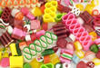Colorful Holiday Candy Background