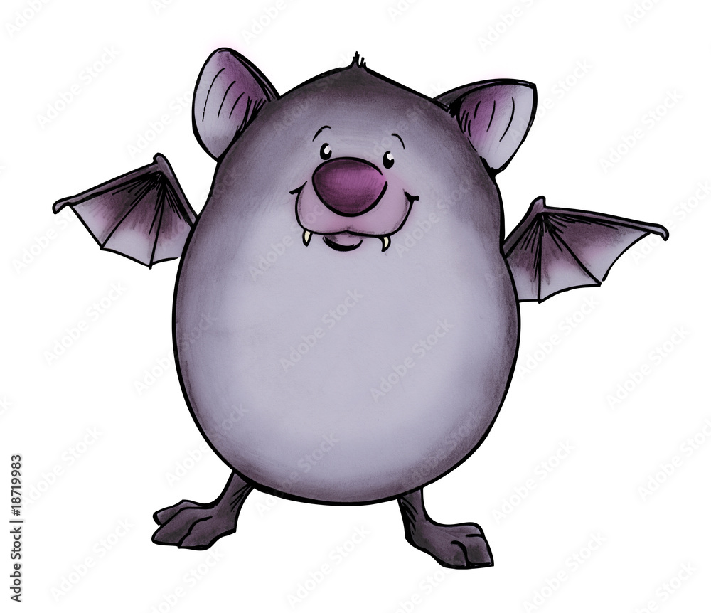 Fledermaus Bat Dick Halloween Suss Niedlich Stock Gamesageddon