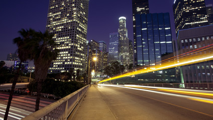 Los Angeles city traffic