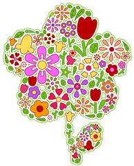 Sticker - Floral Icons