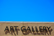 Shadow of Art Gallery Sign Brisbane
