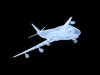 Wall Mural - X ray Plane