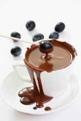 Wall Mural - chocolate fondue.