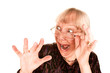© Scott Griessel - Shocked senior woman looking over the top of her glasses