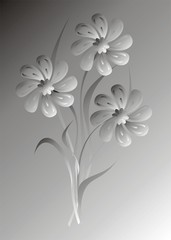 Wall Mural - Bouquet flowers floral decoration