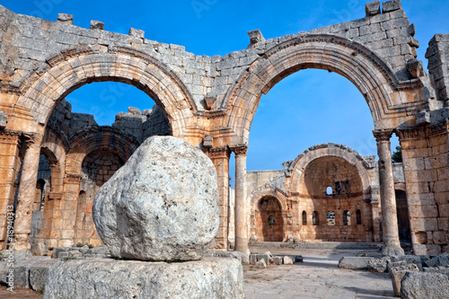 Cuadros en Lienzo Syria - Church of St. Simeon - Qal'a Sim'an