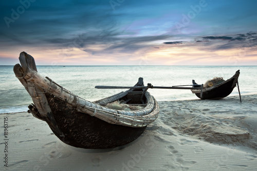 Naklejka ścienna Boats