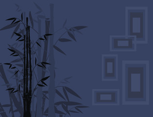 Wall Mural - bamboo background35