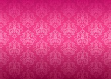 Luxury Pink Ornamental Pattern