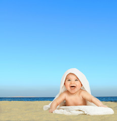 Wall Mural - little child baby