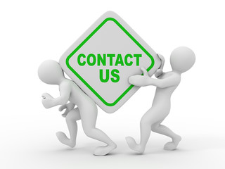 Poster - Contact us