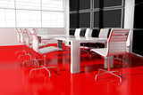 Fototapeta  - Modern  interior room for meetings