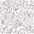 beauty seamless floral pattern