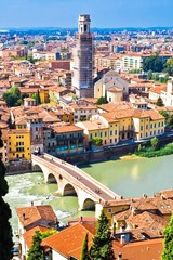 Canvas Print - Verona Panorama